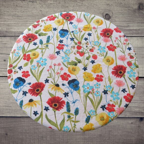 Kitchenaid Bowl Cover Reversible Birds and Flowers - Picture 3 of 6